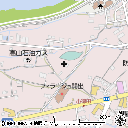 山口県防府市植松85周辺の地図