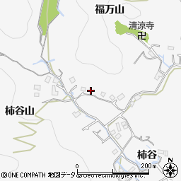 徳島県徳島市八万町柿谷94周辺の地図