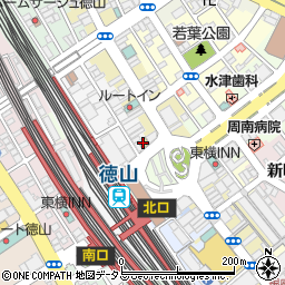 ローソン徳山駅前店周辺の地図