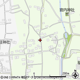 徳島県三好市三野町清水1174-2周辺の地図