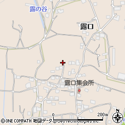 徳島県美馬市美馬町露口165周辺の地図