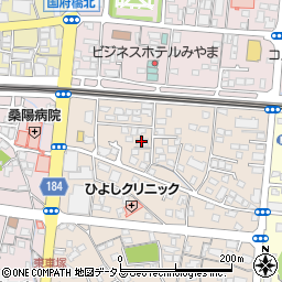 日本郵便防府鋳物師社宅周辺の地図