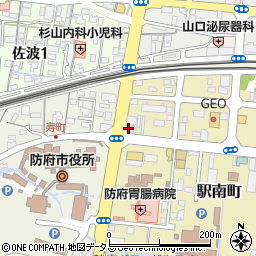 能力開発センター　防府校周辺の地図