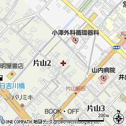 愛媛県今治市片山2丁目周辺の地図