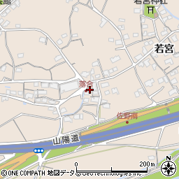 山口県防府市佐野若宮1058周辺の地図