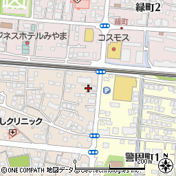 山口県防府市鋳物師町5-17周辺の地図