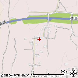 徳島県三好市三野町勢力1095周辺の地図