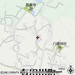 和歌山県有田郡有田川町奥1361-3周辺の地図