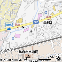 吉本花城園周辺の地図