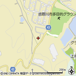 徳島県吉野川市川島町桑村2915-58周辺の地図