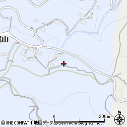 徳島県美馬市穴吹町口山尾山821周辺の地図