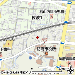 山口県防府市寿町2周辺の地図