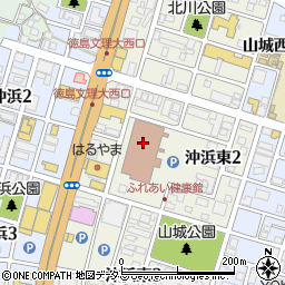 徳島市社会福祉協議会居宅介護支援　事業所周辺の地図