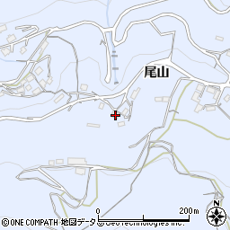 徳島県美馬市穴吹町口山尾山359周辺の地図
