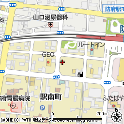 山口県防府市駅南町3-22周辺の地図