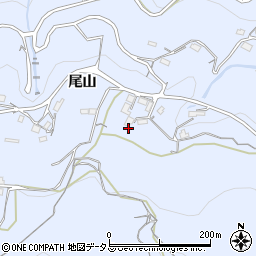 徳島県美馬市穴吹町口山尾山437周辺の地図