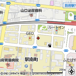 ジョイフル防府駅南町店周辺の地図