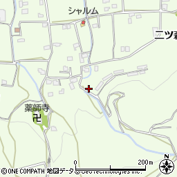 徳島県吉野川市川島町学二ツ森2-5周辺の地図