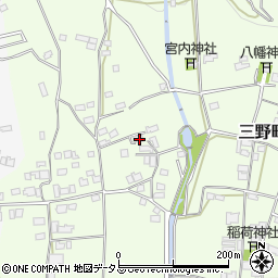 徳島県三好市三野町清水1185周辺の地図