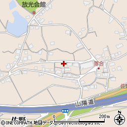 山口県防府市佐野放光1182周辺の地図