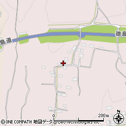 徳島県三好市三野町勢力1101周辺の地図