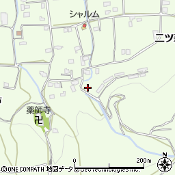 徳島県吉野川市川島町学二ツ森周辺の地図