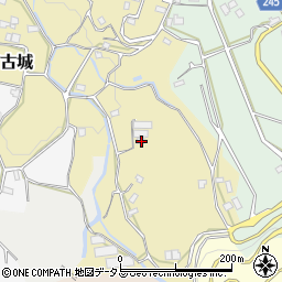 徳島県吉野川市山川町古城208周辺の地図