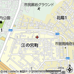 山口県周南市江の宮町5-7周辺の地図