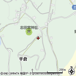 徳島県吉野川市川島町山田平倉38周辺の地図