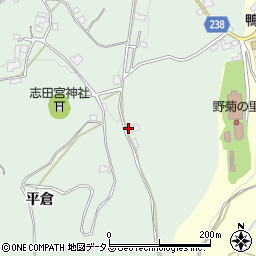 徳島県吉野川市川島町山田平倉67周辺の地図