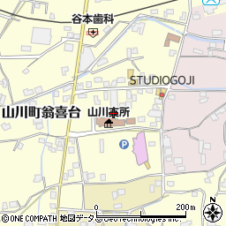 吉野川市社会福祉協議会　山川支所周辺の地図