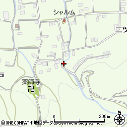徳島県吉野川市川島町学二ツ森1周辺の地図