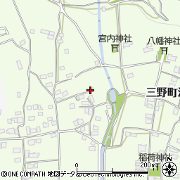 徳島県三好市三野町清水1192周辺の地図