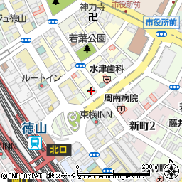三菱ＵＦＪ銀行徳山駅前 ＡＴＭ周辺の地図