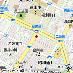 パッケージプラザ徳山店周辺の地図