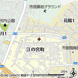 山口県周南市江の宮町5-10周辺の地図