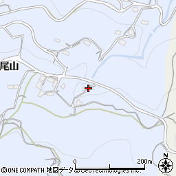 徳島県美馬市穴吹町口山尾山432周辺の地図