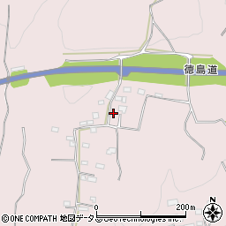 徳島県三好市三野町勢力1032周辺の地図
