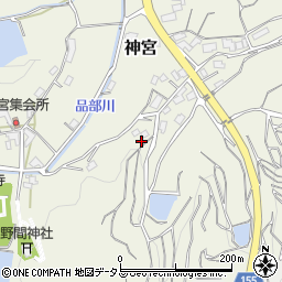 愛媛県今治市神宮36-4周辺の地図