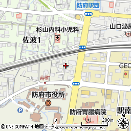 山口県防府市寿町1周辺の地図