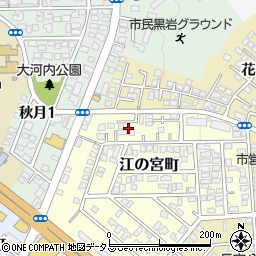 山口県周南市江の宮町5周辺の地図