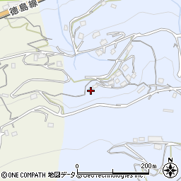 徳島県美馬市穴吹町口山尾山253周辺の地図