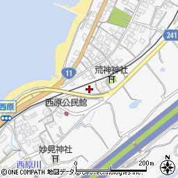 香川県観音寺市豊浜町箕浦周辺の地図