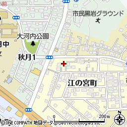 山口県周南市江の宮町5-19周辺の地図