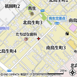 ひめ薬局　北鳥生店周辺の地図