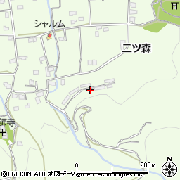 徳島県吉野川市川島町学二ツ森46周辺の地図