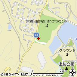徳島県吉野川市川島町桑村607周辺の地図