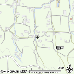 徳島県吉野川市川島町学（唐戸）周辺の地図