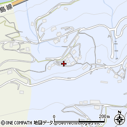 徳島県美馬市穴吹町口山尾山261-2周辺の地図