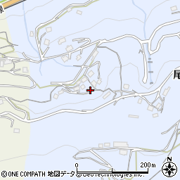 徳島県美馬市穴吹町口山尾山264周辺の地図